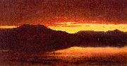 Sanford Robinson Gifford Twilight at Mt Merino oil painting artist